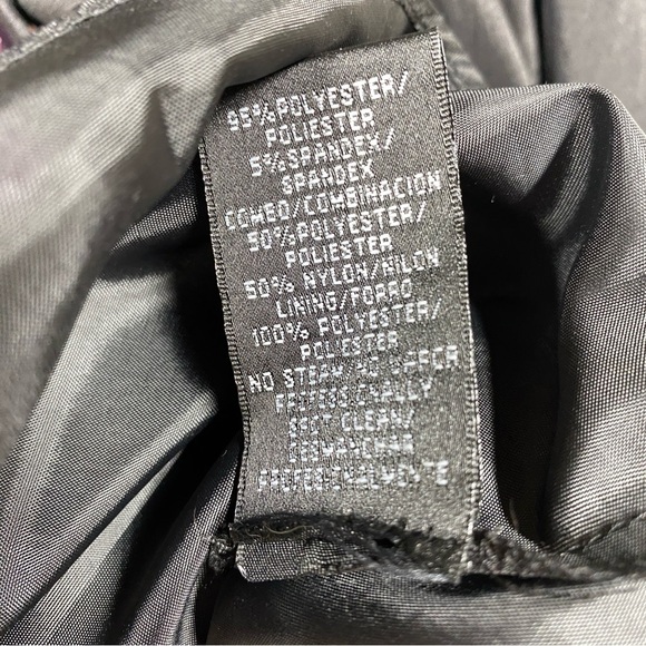 Ruched Embroidered Whimsigoth Dark Fairy Romantic Fit & Flare Party Dress Sz 4P - Picture 9 of 10